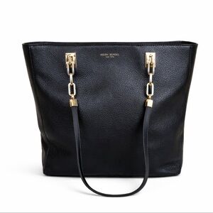 Henri Bendel Black Soho Pebbled Leather Tote, Epic & Discontinued 🖤👜